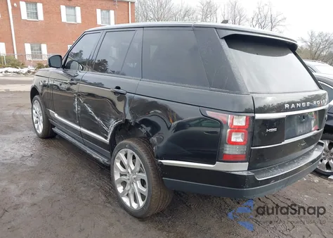 2015 Land Rover Range Rover 3.0L V6 Supercharged Hse из США, поврежденный, VIN SALGS2VFXFA216600